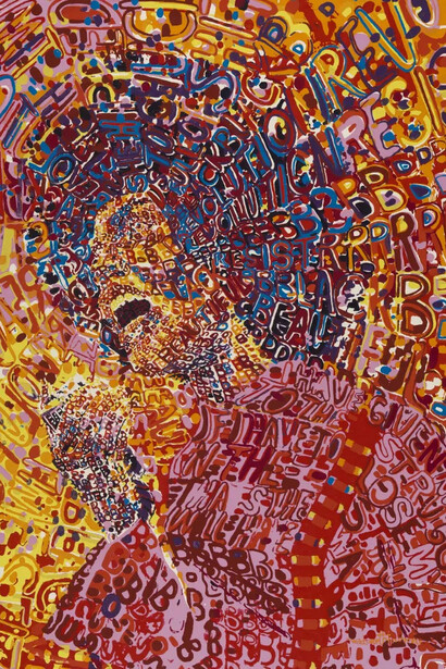 Wadsworth Jarrell, Revolutionary, 1972. Courtesy of the Detroit Institute of Arts