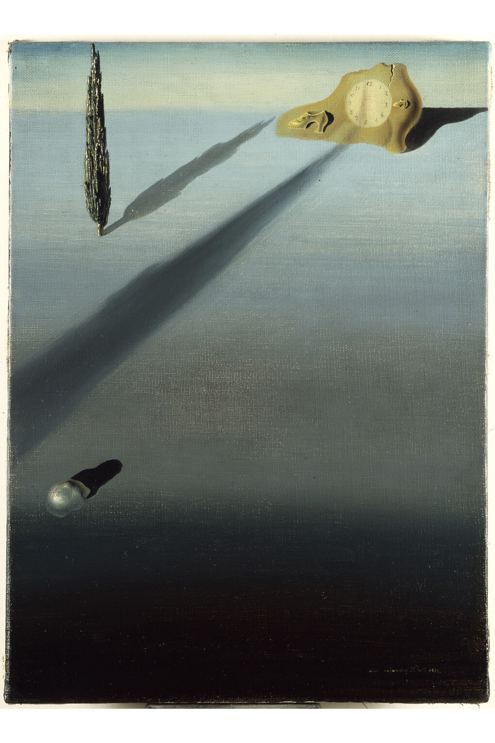 Salvador Dalí. O sentimento de velocidade, 1931. Fundació Gala-Salvador, Figueres. C Salvador Dalí, Fundació Gala-Salvador Dalí, Figueres.