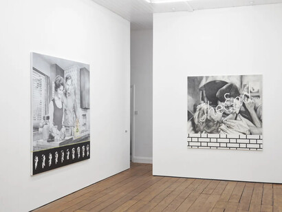 Andrew Heard, I want to be good, exhibition view. Courtesy of Amanda Wilkinson