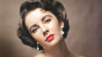La actriz británica-estadounidense, Elizabeth Taylor