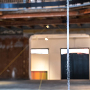 Fred Sandback. Courtesy of Galería Cayón