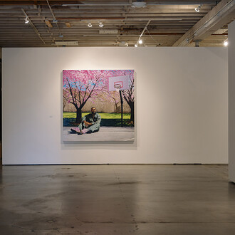 Barry Johnson, silence is golden, exhibition view. Courtesy of Winston Wächter Fine Art