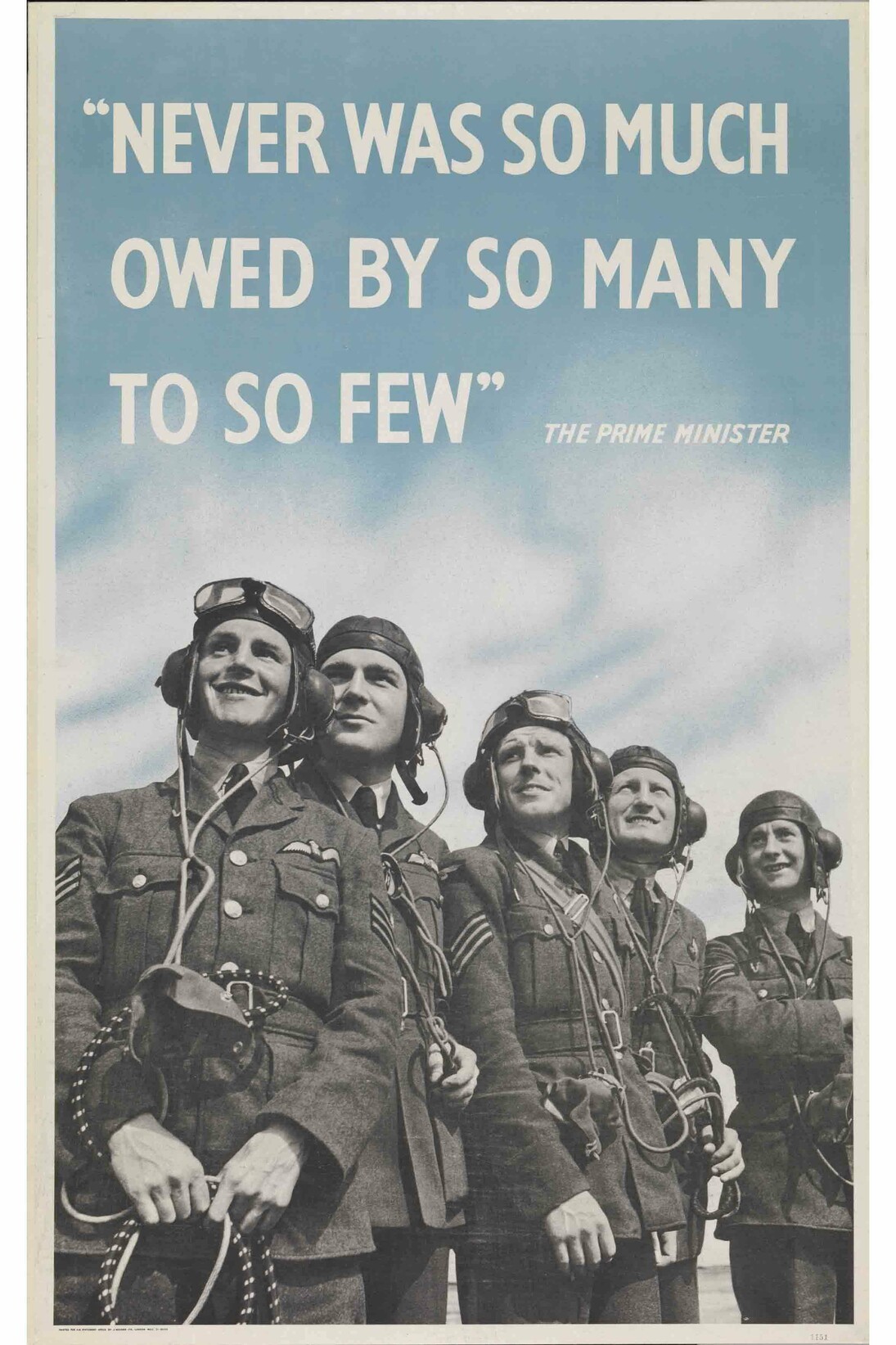 ©IWM PST 8774 Never Was So Much Owed By So Many To So Few (1940) © IWM, Poster