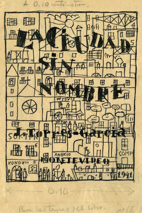Los Maestros se visitan. Courtesy of Museo Torres García