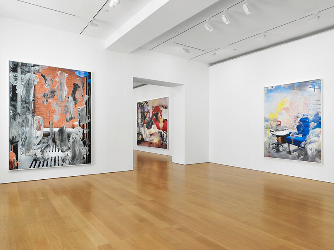 Foamcore, Exhibition view. Courtesy of Gagosian