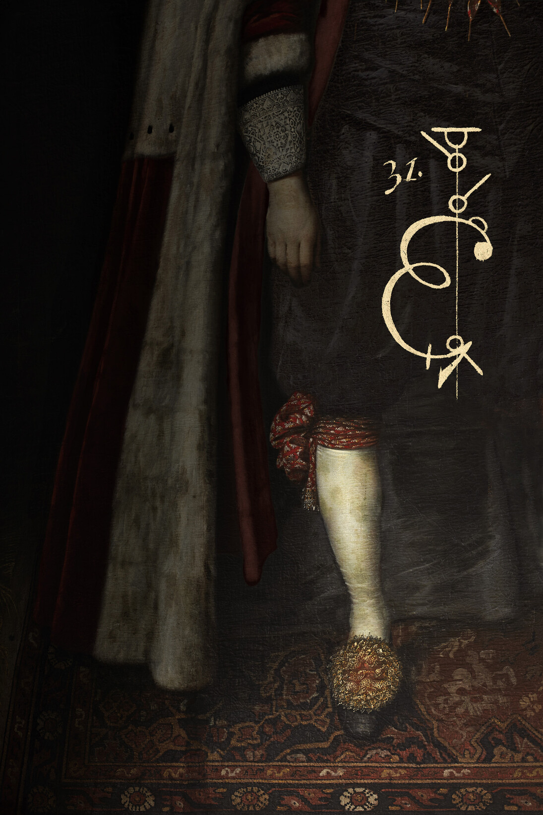 Tessa Traeger The Calligraphy of Dance 14, The Earl's Pom Pom c.1645