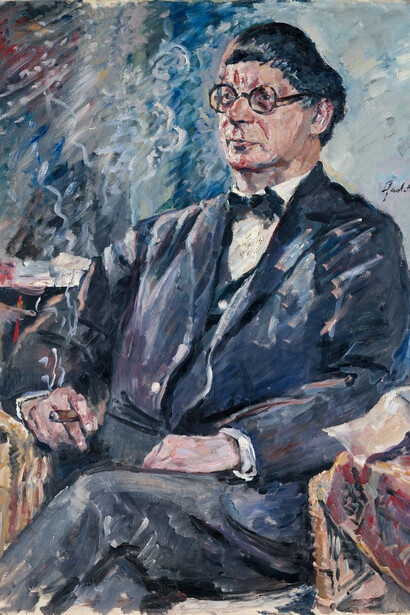 Charlotte Behrend-Corinth, Portrait of the architect Hans Poelzig, 1926. Courtesy of Alte Nationalgalerie