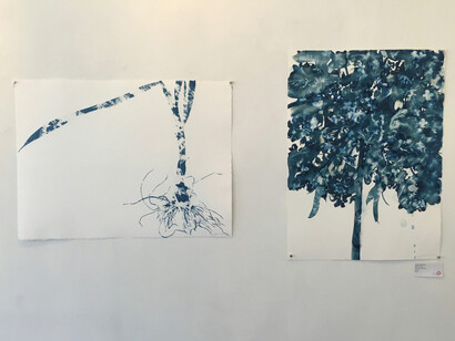 All About Blue. Courtesy of Elisa Contemporary Art