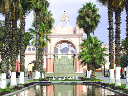 Lima, Perù. “Paseo de aguas”, particolare