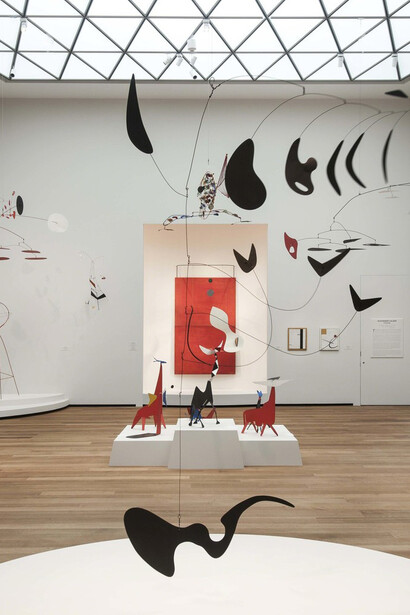 Calder in the Tower. Courtesy of Calder Foundation