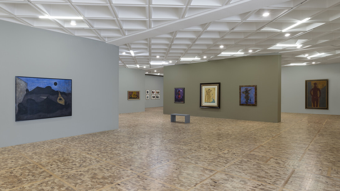 Varios artistas, Los años en París, vista de exhibición. Cortesía del Museo Tamayo