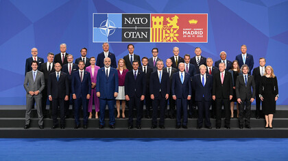 Fotografía oficial de la Cumbre de la OTAN, 2022, Madrid, España