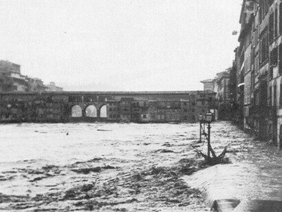 L’inondation de l’Arno en novembre 1966