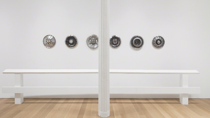 Willie Doherty, Mona Hatoum, and Rita McBride. Courtesy of Alexander and Bonin