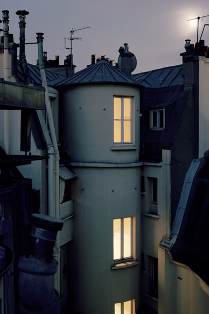 Alain Cornu, "Sur Paris" #100, 2012. Courtesy of Galerie Thierry Bigaignon