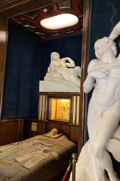 Il Vittoriale degli italiani, interno, Gardone, Italia. Foto di Flavius Roversi