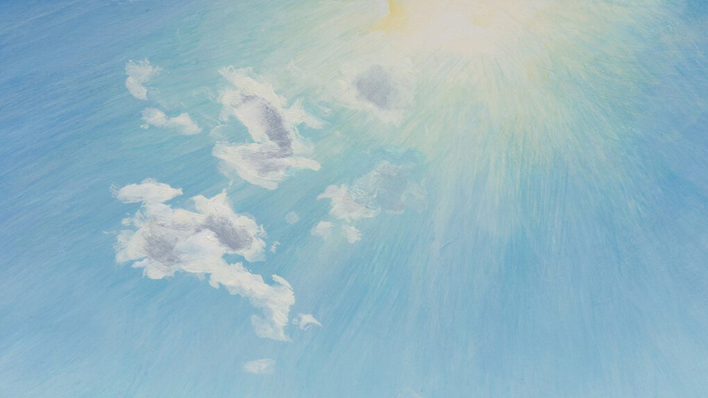 Woody Gwyn, Las nubes III, 2024. Courtesy of LewAllen Galleries
