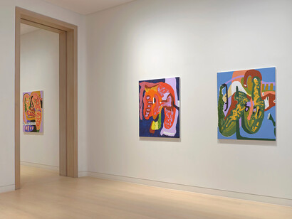 Jana Schröder, M.I.G.H.T., exhibition view. Courtesy of Skarstedt Gallery