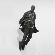 Lesley Dill, Faith, 2010, Unique cast bronze, 60 x 26 x 18 inches, Courtesy of the artist and George Adams Gallery, New York