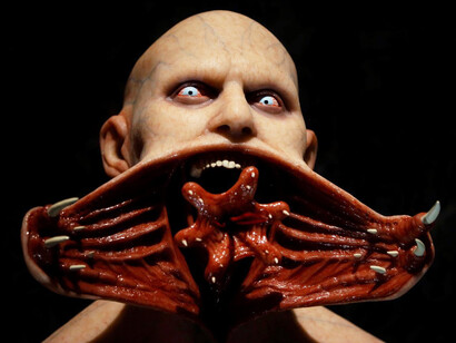 Monstruo diseñado por Guillermo del Toro para «Blade II»