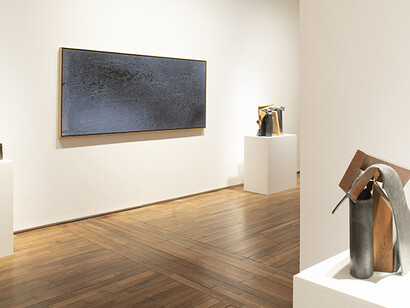 Anthony Caro & Jules Olitski. Courtesy of Galerie Daniel Templon