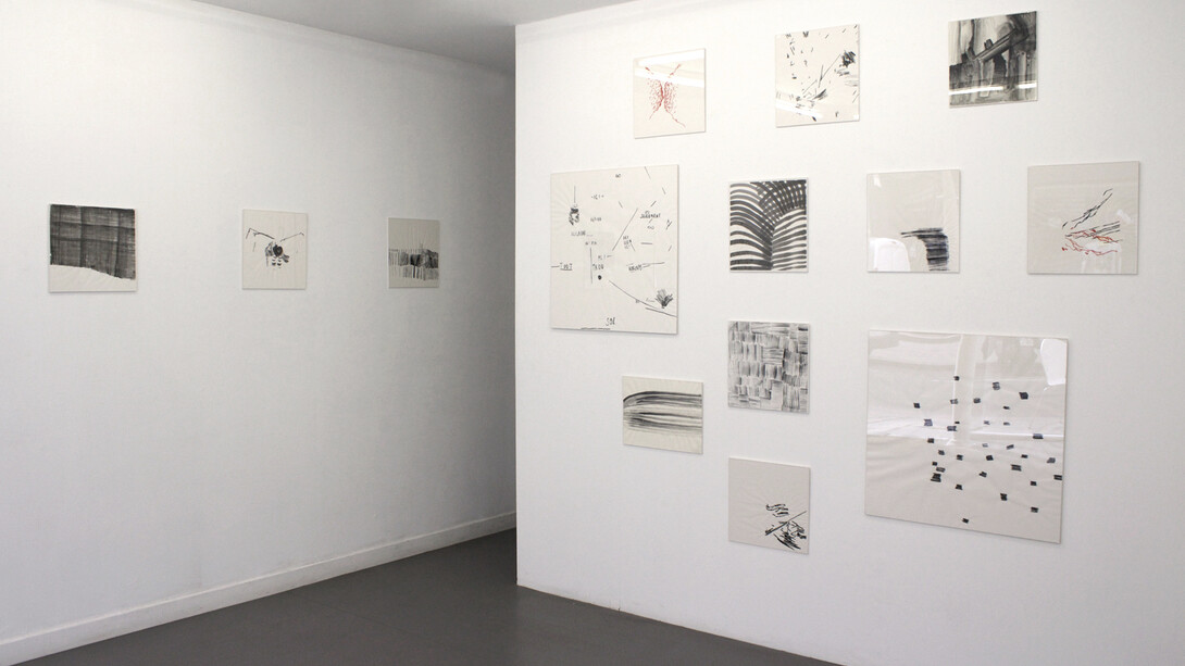 Vue d’exposition, galerie Vincenz Sala, Paris