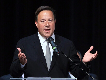 Cumbre de las Américas. Juan Carlos Varela, presidente de Panamá