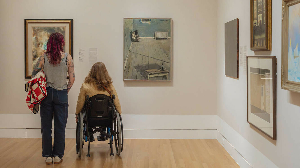 Various artists, Artists’ choice, exhibition view. Courtesy of Frye Art Museum