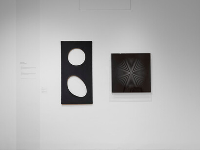 Passo a due, vista della mostra. Cortesia di Tornabuoni Arte