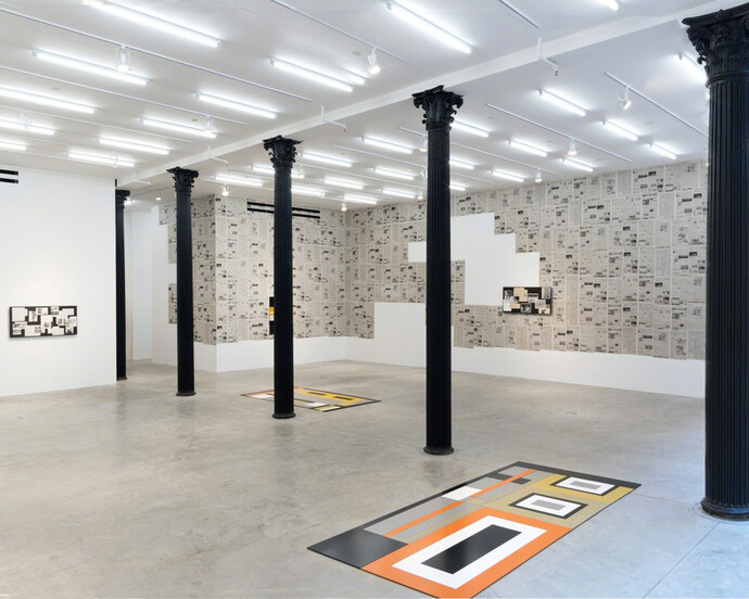 Tom Burr & Andrea Zittel, Exhibition view. Courtesy of Bortolami