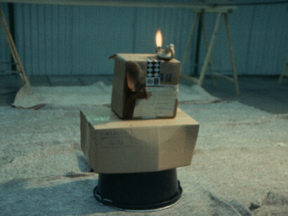 Sigmar Polke, German, 1941–2010, Still from Soot Paintings (Rußbilder). 1990. 16mm film transferred to video (color, silent), 42:12 min, Private Collection © 2014 Estate of Sigmar Polke/ Artists Rights Society (ARS), New York / VG Bild-Kunst, Bonn