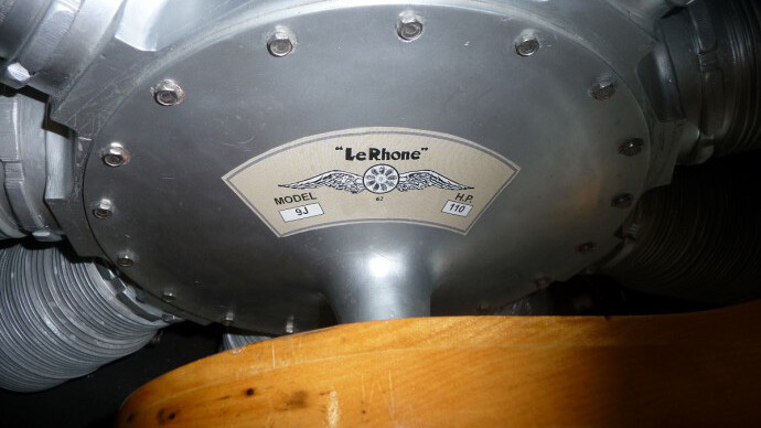 LeRhone Rotary. Courtesy of British Columbia Aviation Museum