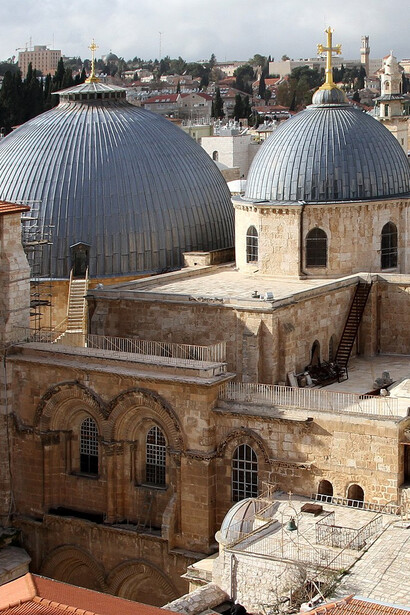 Die Grabeskirche (Jerusalem, Palästina)