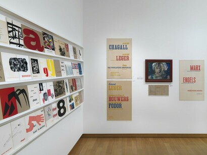 Sandberg, director and designer, Exhibition view. Courtesy of Stedelijk Museum