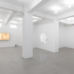 François Morellet and Gianni Colombo, exhibition view. Courtesy of A arte Invernizzi
