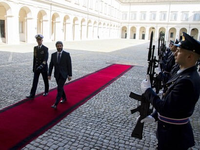 Il Presidente della Camera dei Deputati Roberto Fico