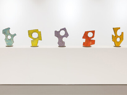 Benjamin Sabatier, Concrete and colors, exhibition view. Courtesy of Xippas Gallery