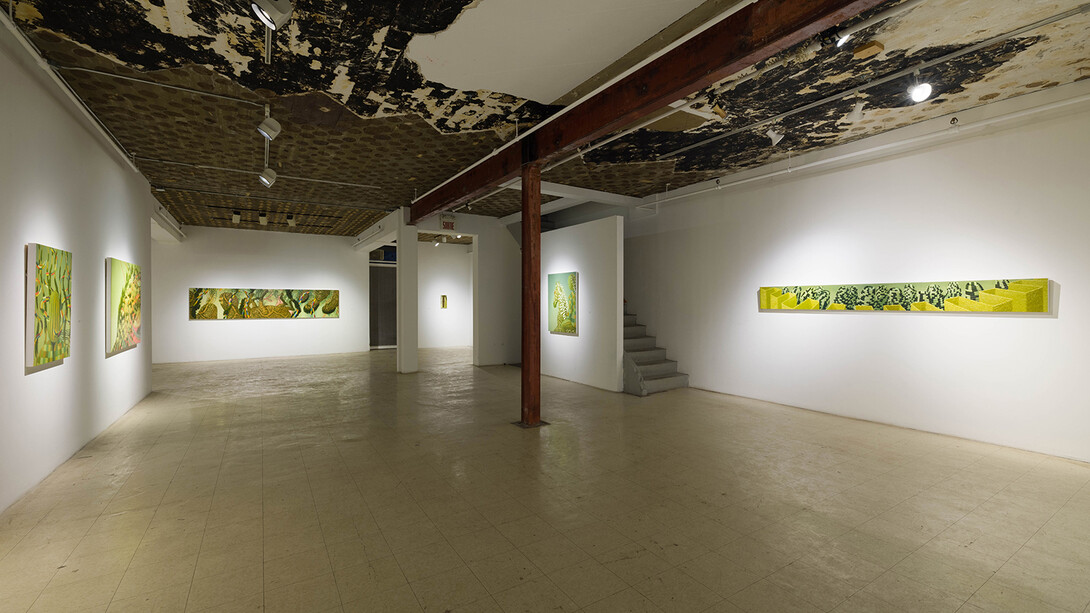Judith Berry, Portrait, exhibition view. Courtesy of Art Mûr