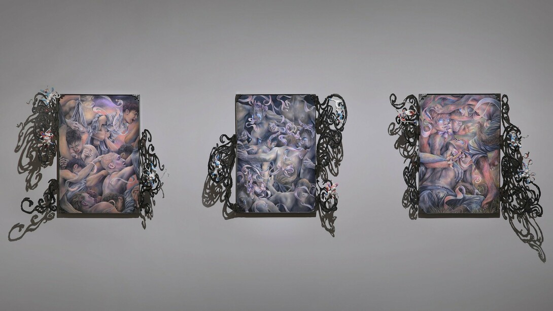 Jimmy Beauquesne, Installation View, Palais de Tokyo. Courtesy of Fragment Gallery