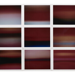 Thomas Paquet. Horizon, étude couleur #1. Courtesy Galerie Thierry Bigaignon.