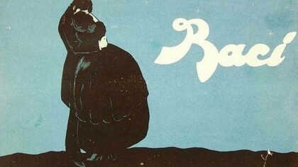 Perugina, marchio dei Baci Cioccolato Perugina, immagine pubblicitaria, 1923