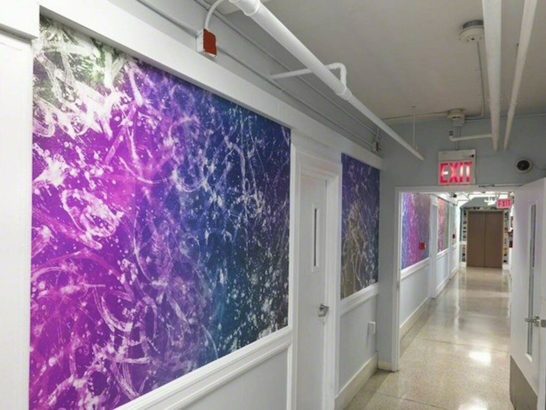 José Parlá, Exhibition view.Courtesy of RxArt