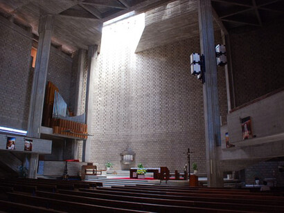 Igreja do Sagrado Coração de Jesus, arquitectos Nuno Portas e Nuno Teotónio Pereira, Lisboa, PT, 1961-70  
