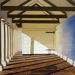 Arturo Di Stefano, Coram's Fields (2), 2013, Oil on linen, 157.5 x 208.3 cm