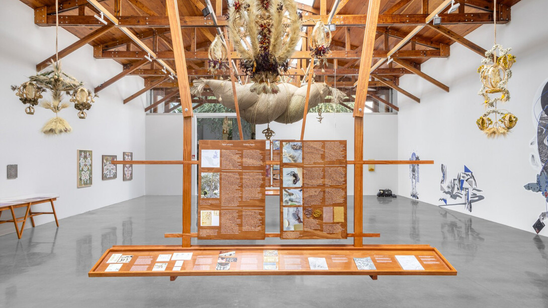Haegue Yang, Abstracciones arcanas, vista de exhibición. Cortesía de kurimanzutto
