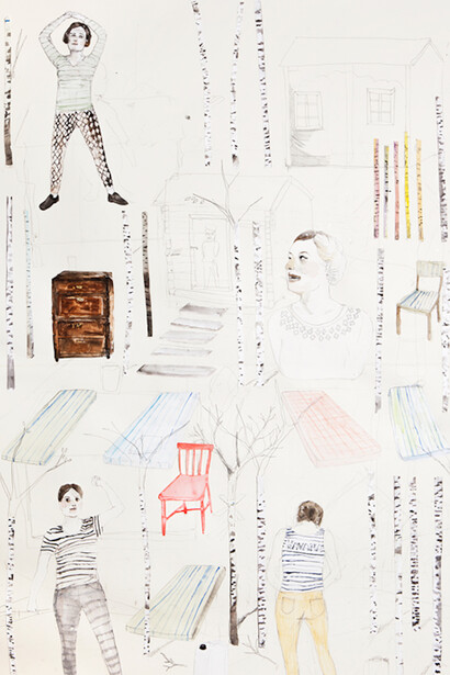 Richard Johansson ed Erika Nordqvist, Exhibition view. Courtesy of Antonio Colombo Arte Contemporanea