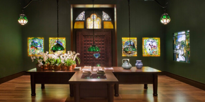 Louis Comfort Tiffany’s Laurelton Hall. Courtesy of Morse Museum