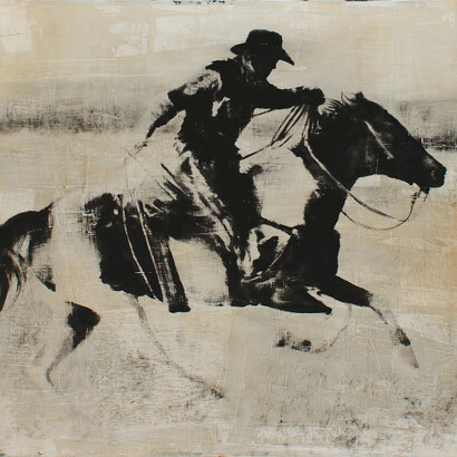 Kenneth Peloke, Kick start. Courtesy of Altamira Fine Art