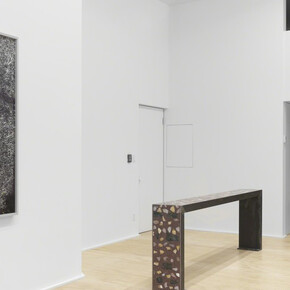 Sam Falls, Exhibition view. Courtesy of Eva Presenhuber