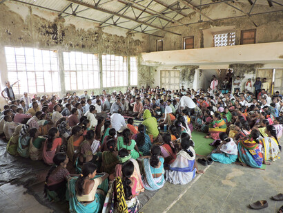 People's assemblies in all settlements are a core function of democracy - Korchi Mahagramsabha, Maharashtra (India) © Shrishtee Bajpai